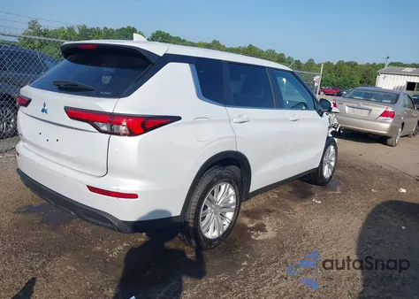 2024 Mitsubishi Outlander Es 2.5 S-Awc from USA, damaged, VIN JA4J4UA83RZ055713